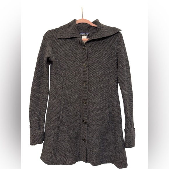 Patagonia Sweaters - Patagonia Worn Wear Merino Sweater Coat